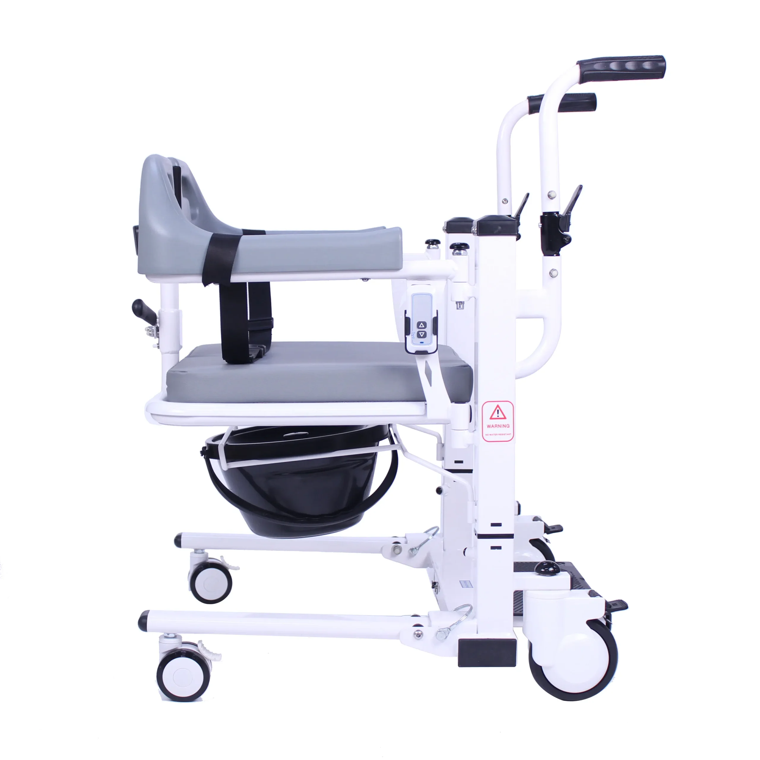 Electric Patient Transfer Chair, No Lifting, 180° Opening, 100kg - Image 4